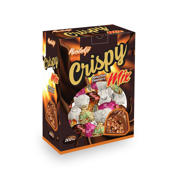 Aksu Nostalji Crispy Compound Chocolate Mix - 2000gm